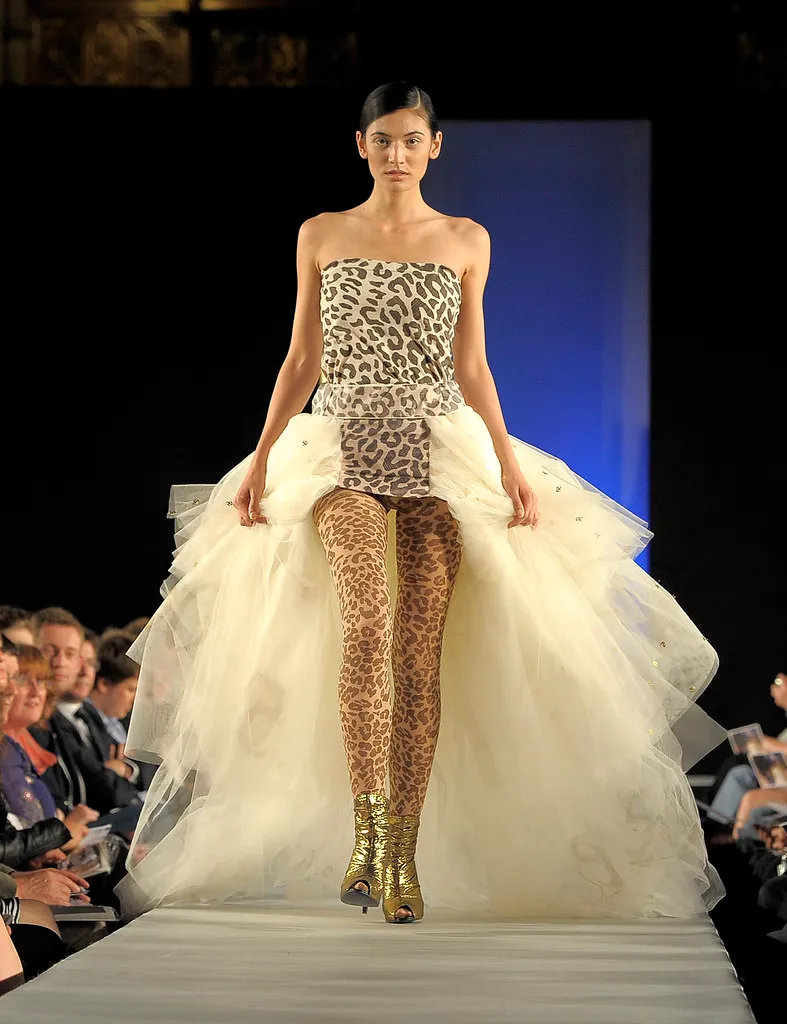 Vestido columna (muestra)